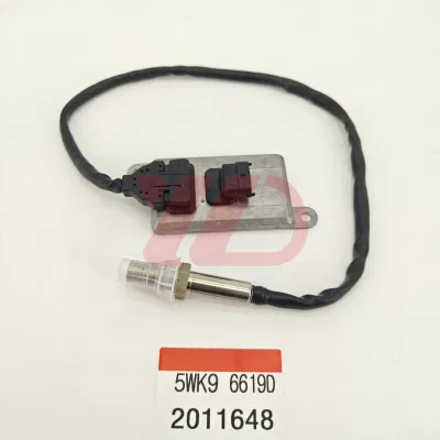 5wk96619d 2011648 5wk9 6619d Compatible with Daf Nitrogen Oxygen Sensor Exhaust Gas Systems Auto Oxygen Automotive Truck Nox Sensor 24V