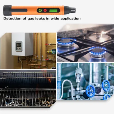 2023 Portable Home Smart Natural Smoke CO2 Carbon Monoxide Gas Leak Detector