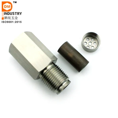 M18X1.5 Universal Cel Fix Check Engine Light Eliminator O2 Oxygen Sensor Adapter Mini Extender Spacer Bung Catalytic Converter