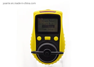 Portable Multi Gas Detector 4 Gas Analyzer Monitor with Micro Clip (H2S O2 CO LEL(Ex)) 4 Compound Gas Detector