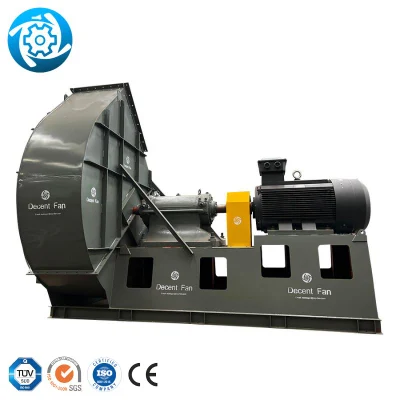 Free Customization 37kw Centrifugal Suction Blower Boiler Exhaust Fan ID Blower Induced Draught Fan Industrial Fans Extractor Fan