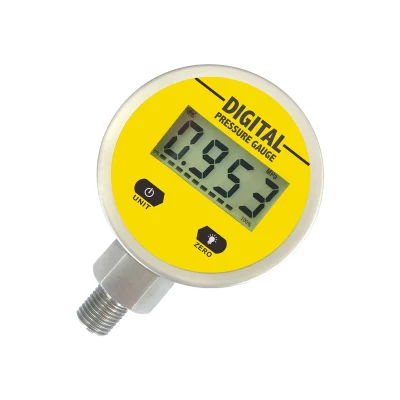 Meokon Digital Oxygen Pressure Gauge with LCD Display