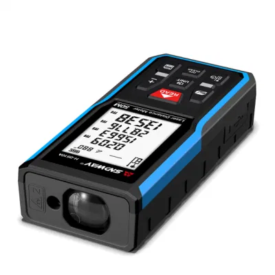 Laser Range Finder 50m Portable USB Charger High Precision Measurement Laser Rangefinder