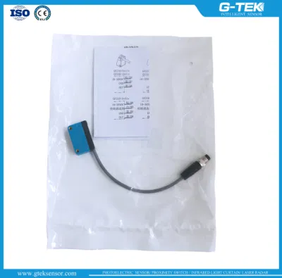 30-1000mm NPN Small Blind Area Background Suppression Diffuse Reflection Photoelectric Sensor, Photo Sensor for Automated Assembly Line and Logistics Conveyor