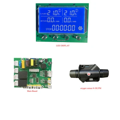 Oxygen Purity and Oxygen Flow Sensor From 21%-95.6% 100lpm