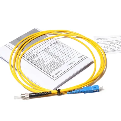 Fiber Optic Equipment Sc LC St FC Fiber Optic Patch Cord Fiber Patchcord Jumper Cable