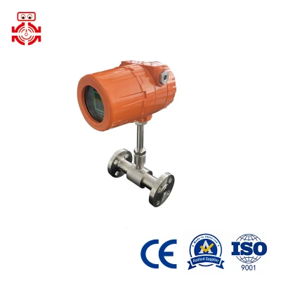 Thermal Gas Mass Flowmeter Micro Flow Compressed Air Oxygen Nitrogen Argon Methane Flowmeter Meter DN50plug in Type