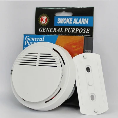 Smoke Alarm Fire Detector with Optical Photoelectric Sensor