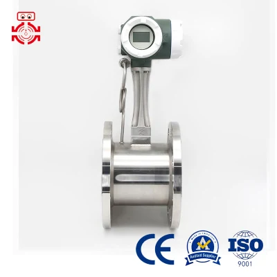 Vortex Flowmeter Steam Gas Compressed Air Gasoline Oxygen Argon Nitrogen Water Electronic Digital Display Sensor High Precision