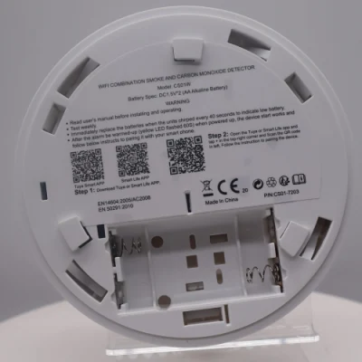 Household Gas Detector Household Smart Smoke Detectors WiFi Smoke Detector