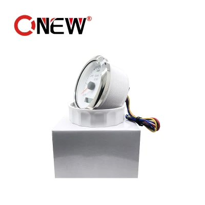 6K Rpm 85mm Marine Tachometer Gauge Hour Meter Boat Tachometer Backlight