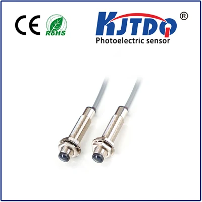 Kjt - M12 Fiber Optic Infrared Diffuse Sensor Photocell Sensor PNP NPN