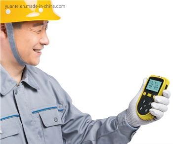 Portable Multi Gas Detector 4 Gas Analyzer Monitor with Micro Clip (H2S O2 CO LEL(Ex)) 4 Compound Gas Detector