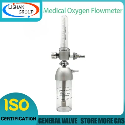Dual Scale Medical Oxygen Flowmeter - Accurate Oxygen Measurement
