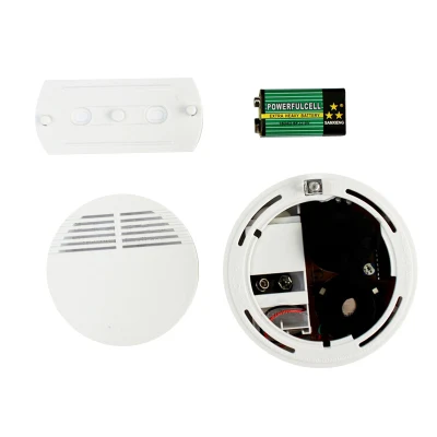 Smoke Alarm Fire Detector with Optical Photoelectric Sensor