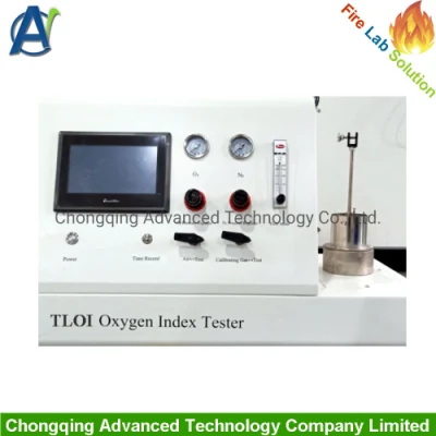 ISO 4589-2 Limited Oxygen Index Tester with Standard Calibration