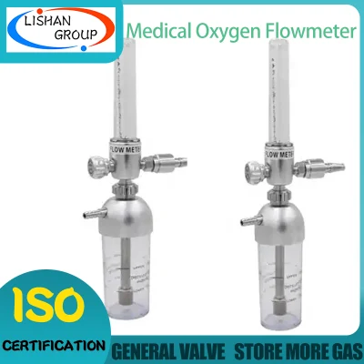 Dual Scale Medical Oxygen Flowmeter - Accurate Oxygen Measurement