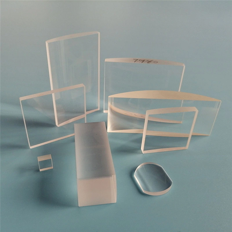 Cylindrical Optical Lens Plane Convex Rectangular or Round Lenticular Optical Glass Components for Spectrometer/Sensor