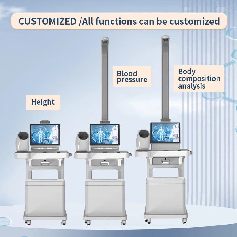 Sh-T15 Electronic Balance Blood Pressure Health Check Hospital Self Service Kiosk