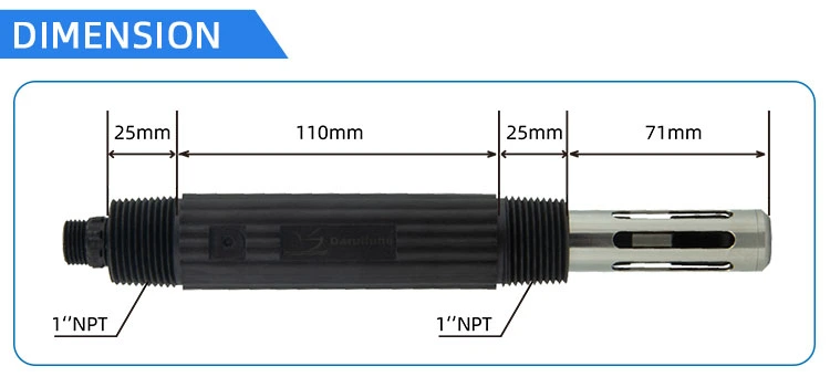 Fluorescence Optical Online Do Dissolved Oxygen Sensor for Water