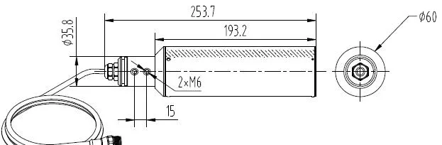 Iot Water Quality Sensor Online Turbidity Measurement Use for River Water Waste Water Monitoring