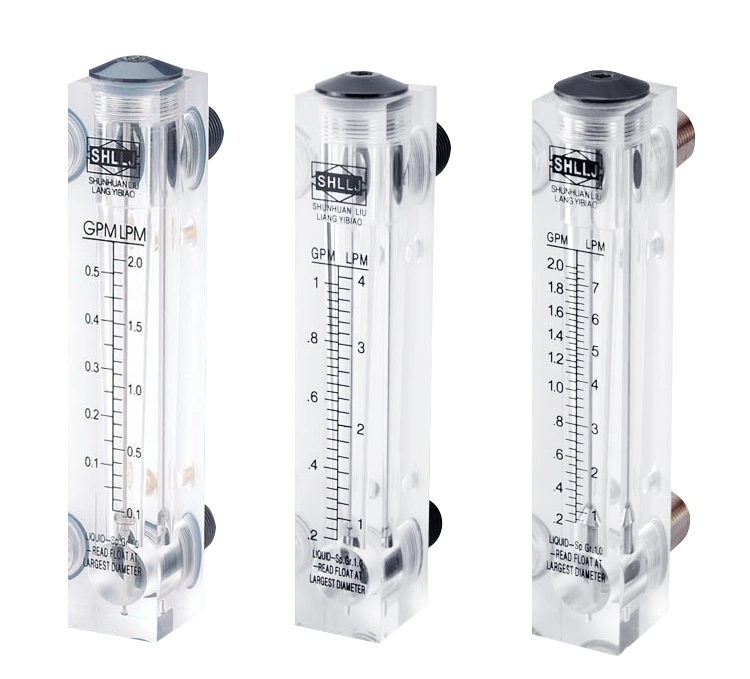 Acrylic Rotameter Panel Mount Air Flow Meter Gas Flow Meter Lab Oxygen Ar N2 Flowmeter
