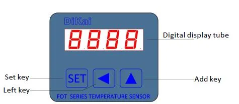 Dikai Digital Infrared Thermometer Industrial Temperature Sensor