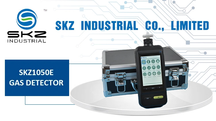 Skz1050e-O2 Color Screen 0-25%Vol Portable Digital O2 Gas Oxygen Test Gas Concentration Machine Meter