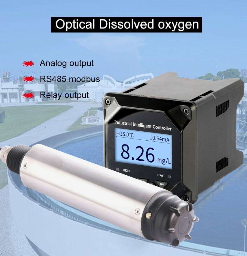 Optical Inline Dissolved Oxygen Meter