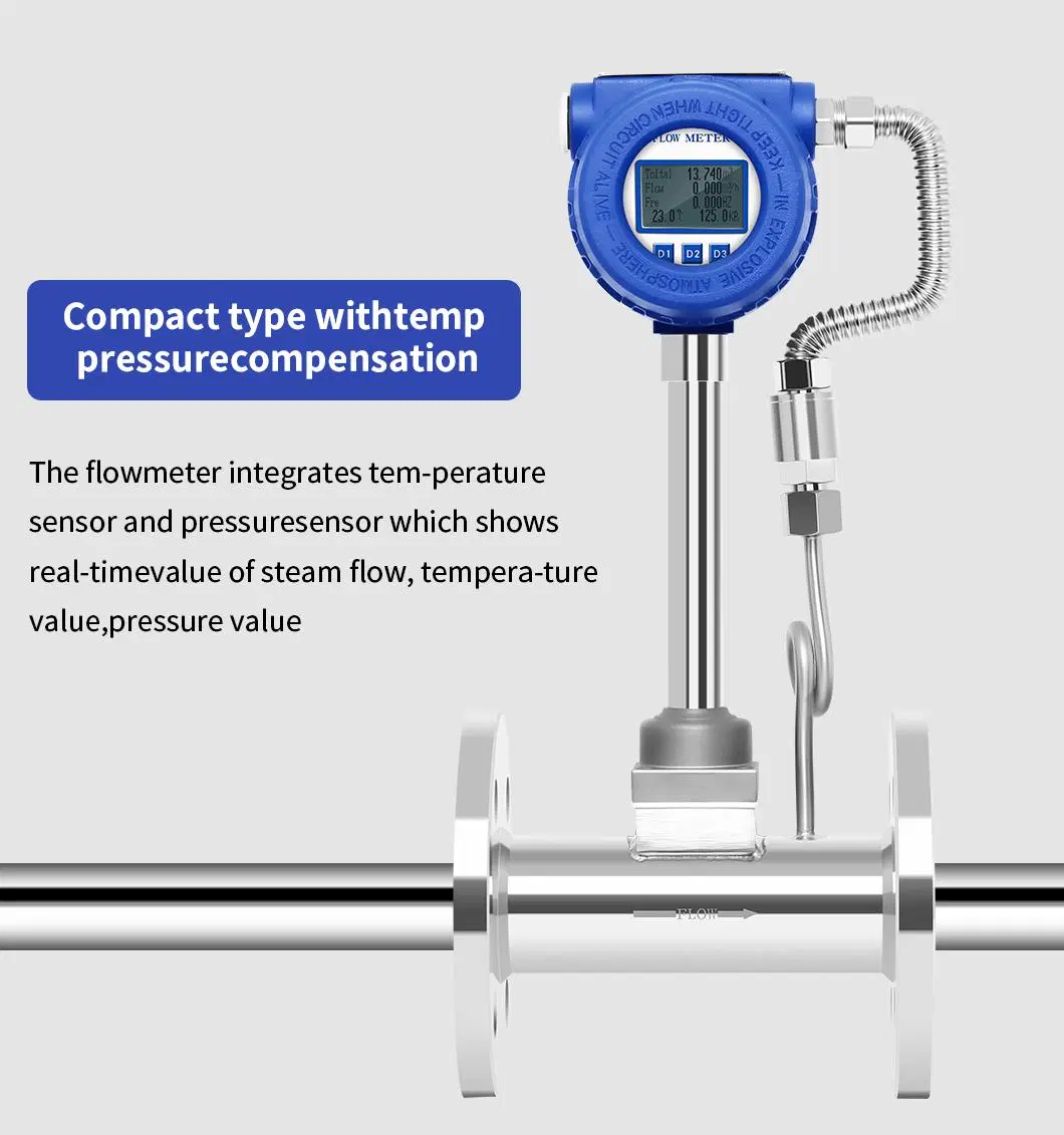 Intelligent Low Cost Oxygen Flow Meter Electromagnetic Flow Meter Liquid Flow Meter