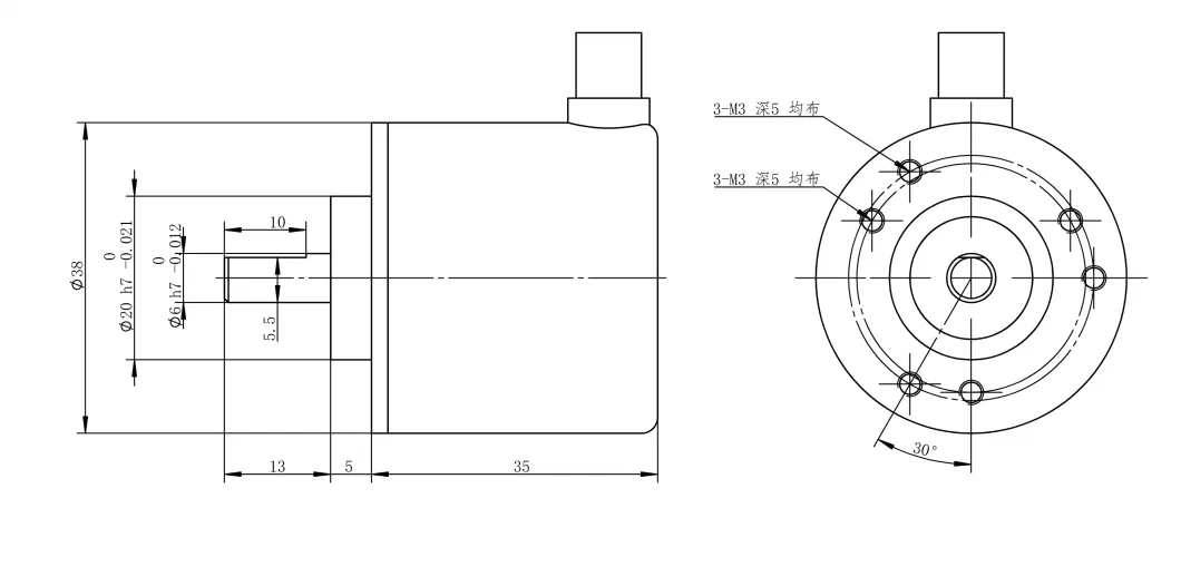 Incremental Encoder Trd-2t/2th Series Equivalent Replacement Koyo Sensor