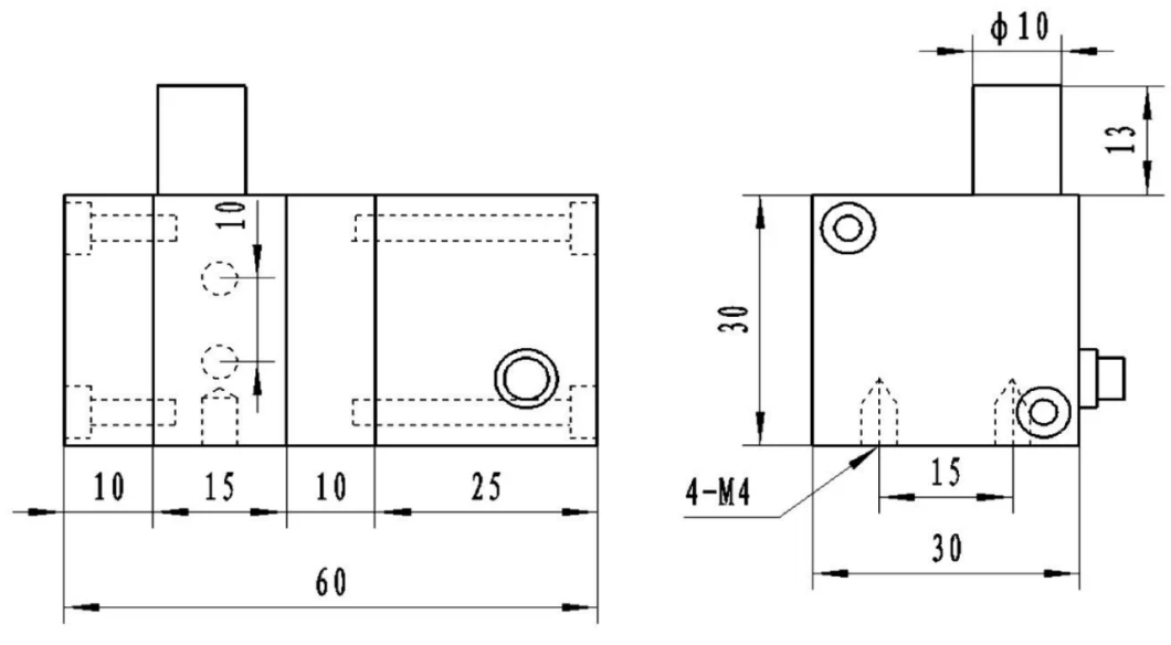 Gi-D15 Series 0-500mm Linear Encoder Draw Wire Displacement Sensor Length String Potentiometer 0-10V 4-20mA Analog Output Draw Wire Sensor
