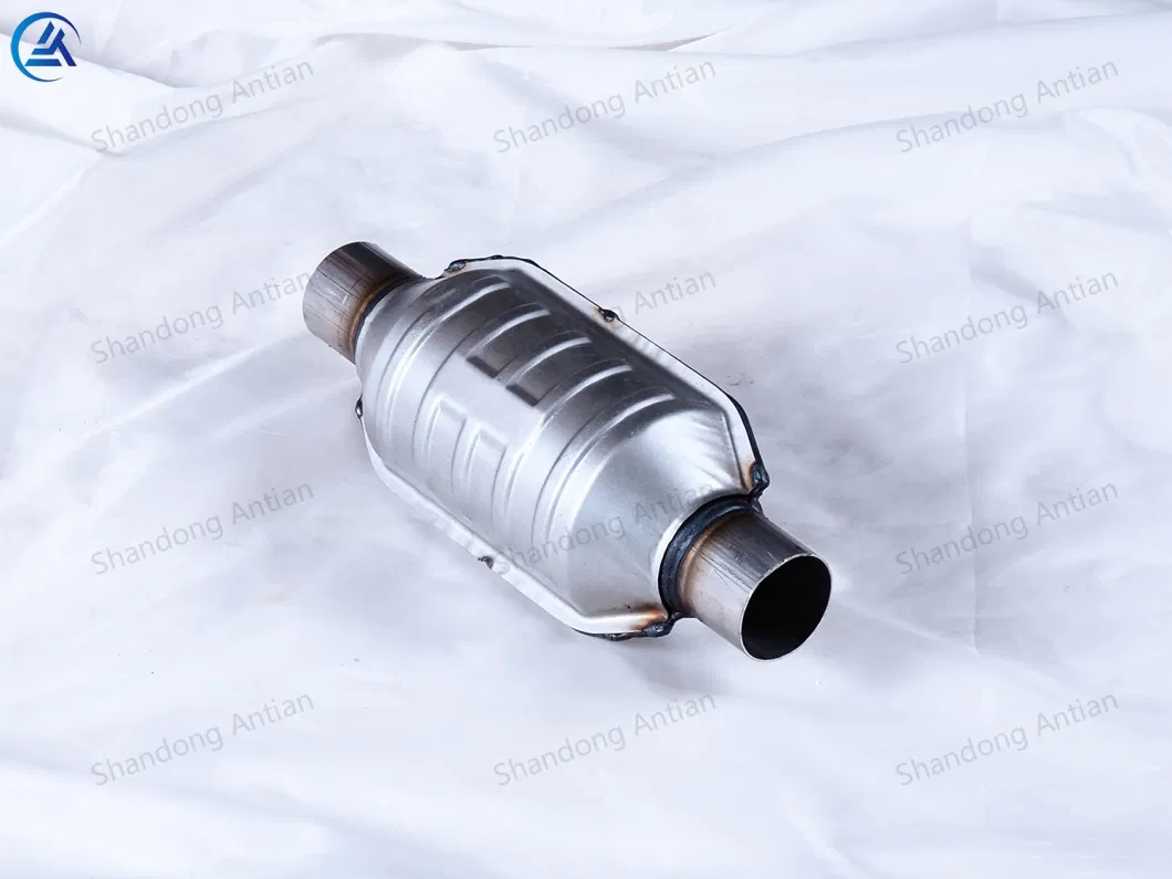 Universal Catalytic Converter with Oxygen Sensor Hole