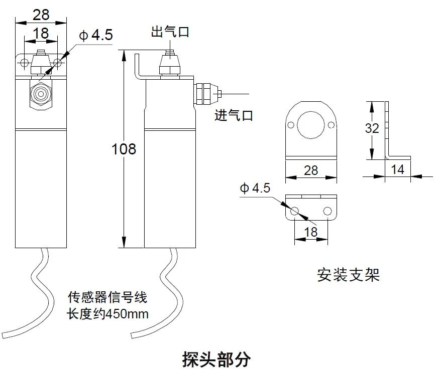 Process Trace Oxygen Analyzer O2 Purity Measurement Range 0-10/100/1000ppm, 1%