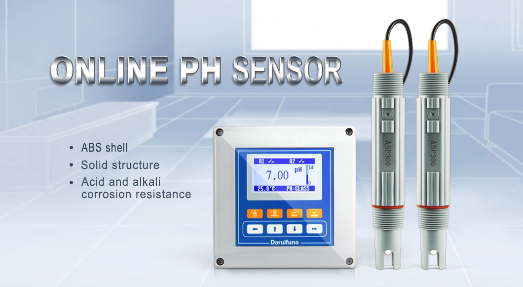 14pH Online pH Probe pH Sensor for Water Treatment