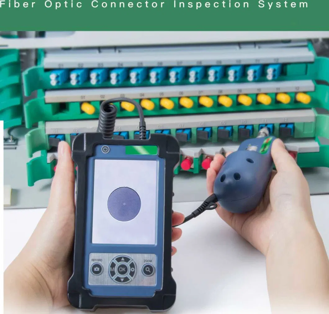 Onefind Wf-600V 400X Fiber Inspection Probe Video Microscope Optic Fiber Inspection Probe with Handheld Display