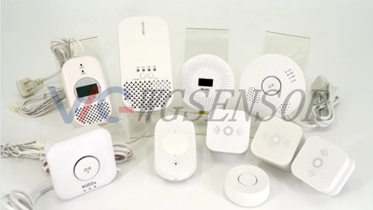 Household Gas Detector Household Smart Smoke Detectors WiFi Smoke Detector