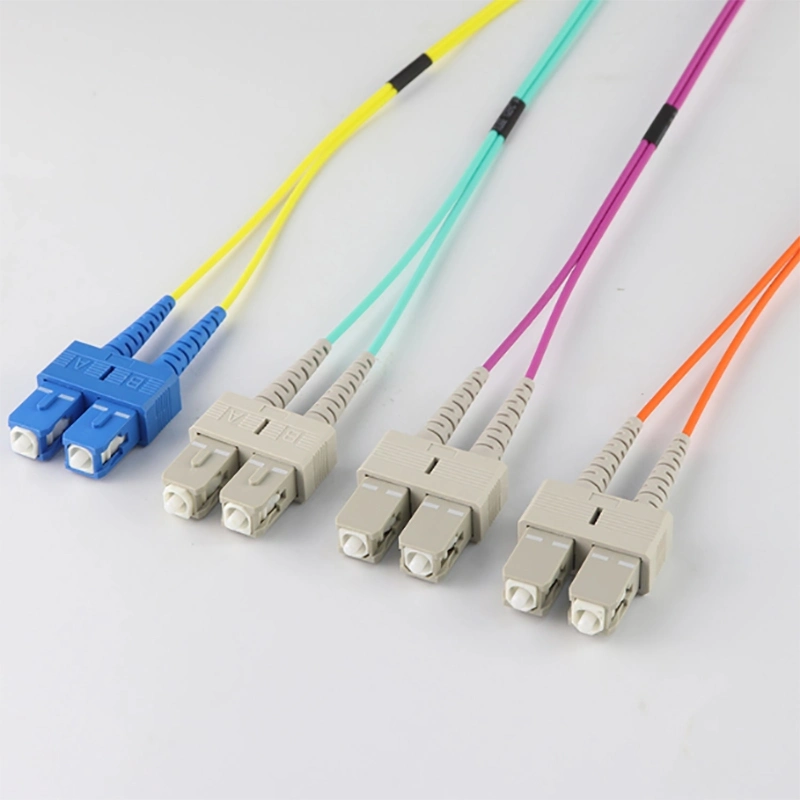 Fiber Optic Equipment Sc LC St FC Fiber Optic Patch Cord Fiber Patchcord Jumper Cable