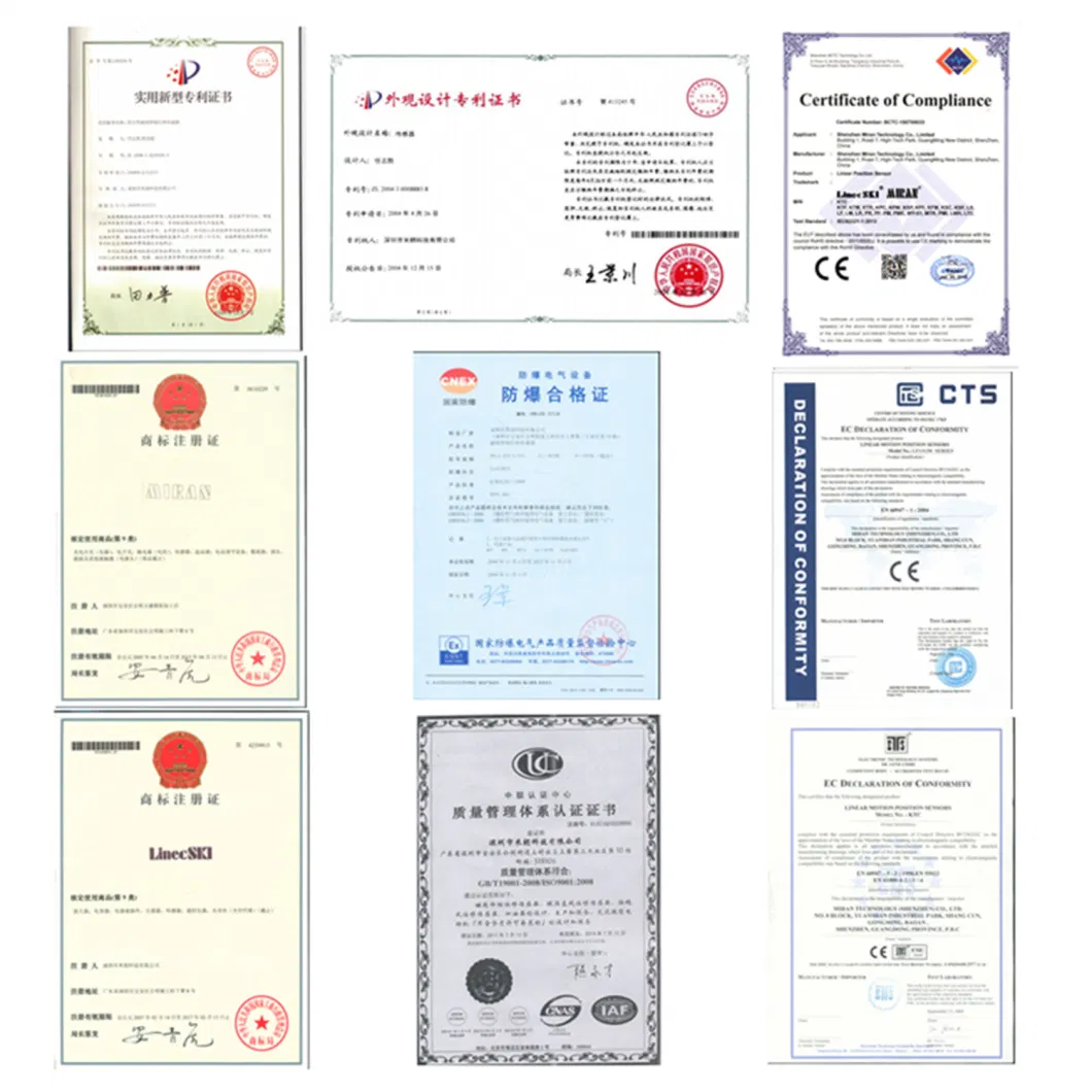 Ce Approved Optical Electronic 10m/S Position Sensor