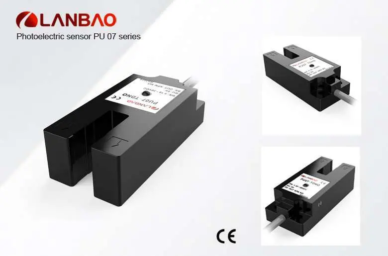 Lanbao Slot PU07 Photoelectric Optical Proximity Position Sensor with U Shape