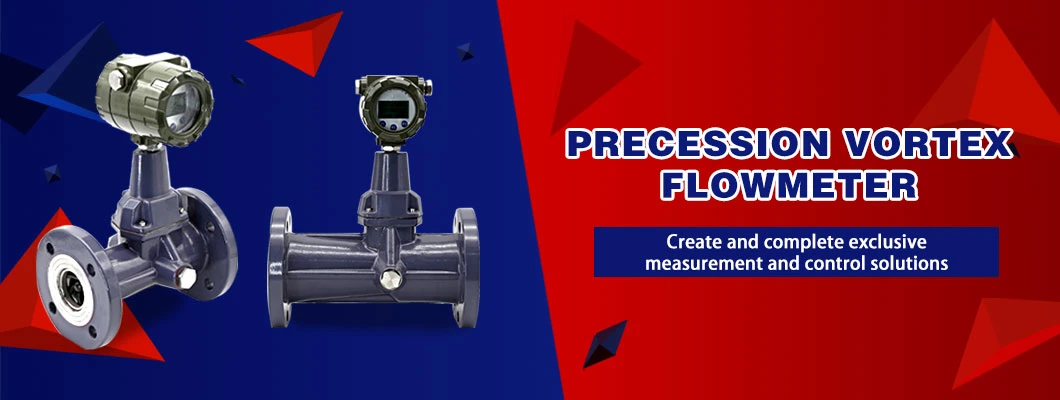 Air, Oxygen, Nitrogen Measurement Special Precession Vortex Flowmeter, Low Price