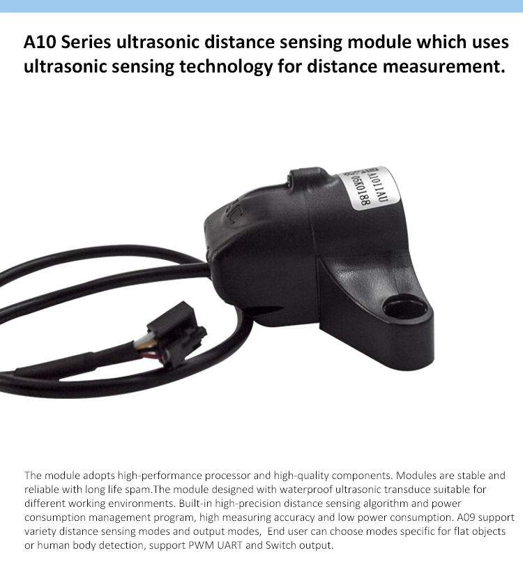 Low Price with Dyp-A10 Ultrasonic Sensor Used for Objects Proximity and Car Parts