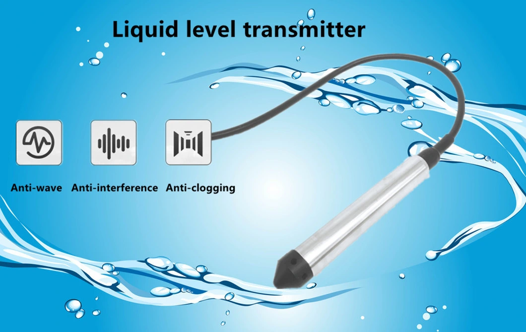 0-5meter 4-20mA Output Optical Liquid Water Fuel Level Sensors