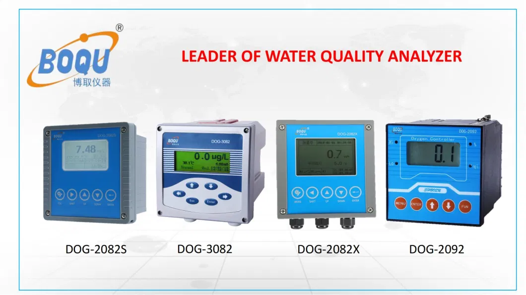Boqu Dog-2092 Economic Model with Do Sensor for Deionized Water/Purified Drinking Water Application Dissolved Oxygen Analyzer