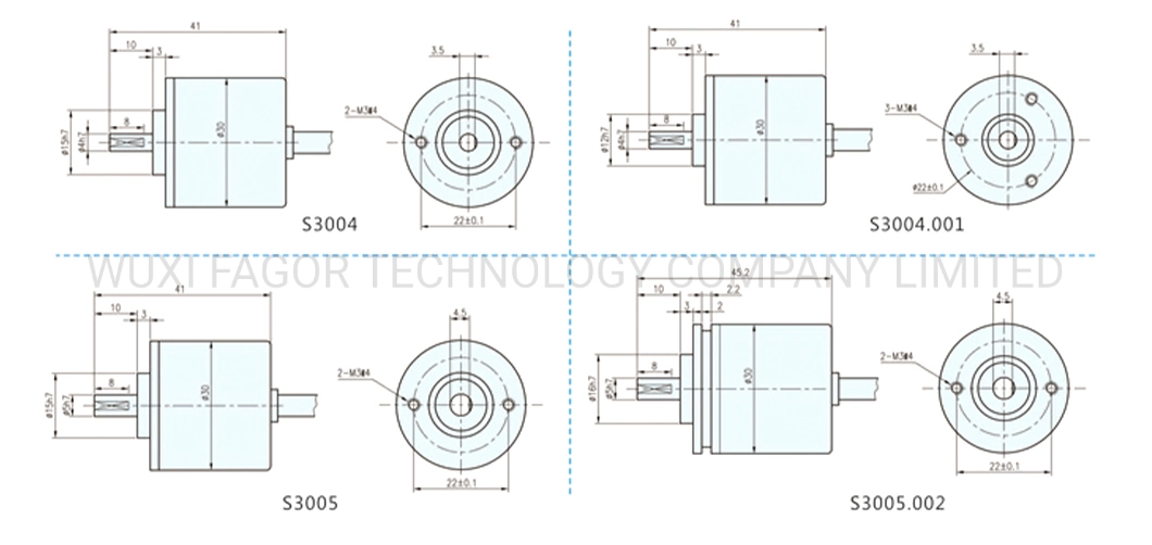 Autonics S30 Small Size Optical Ttl 5V 1000PPR Rotary Incremental Encoder