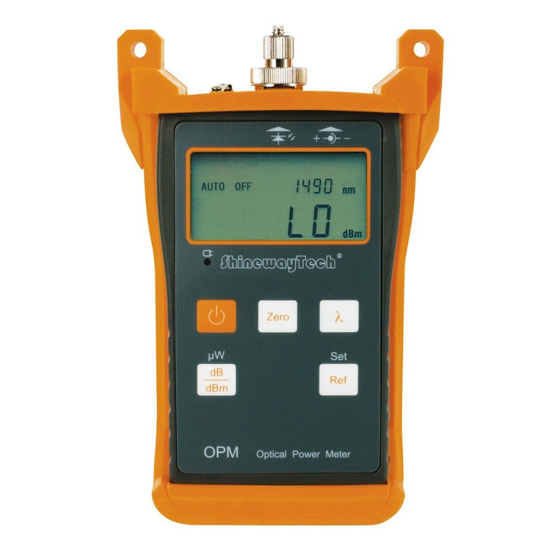 Shineway Optic Power Meter Opm-15 Opm Work with Optical Laser Source Fiber Test Equipment Optical Loss Tester