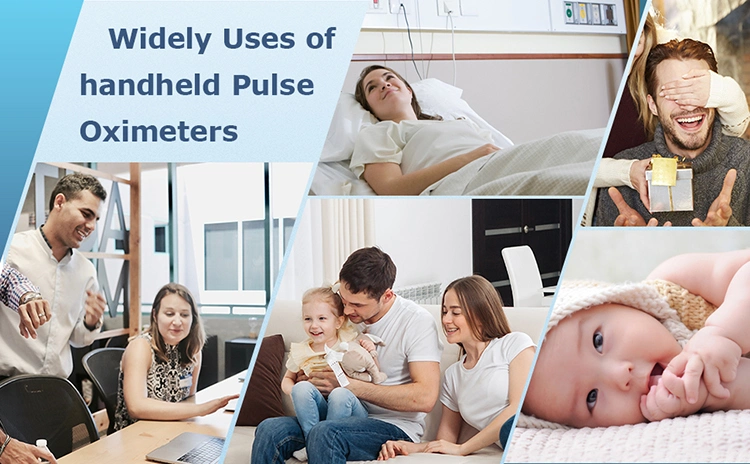 Family Healthcare Handheld Digital Oximetro Medical Portable Oxygen Pulse Meter