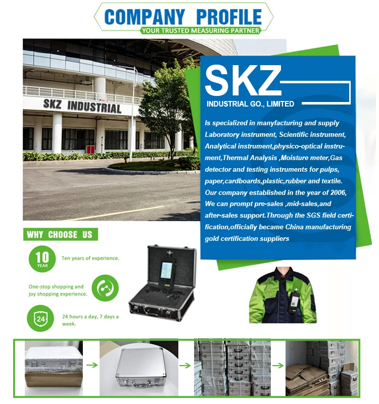 Skz1050e-O2 Color Screen 0-25%Vol Portable Digital O2 Gas Oxygen Test Gas Concentration Machine Meter