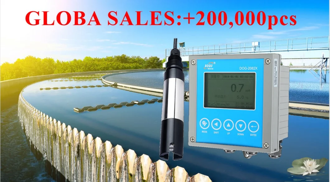 Boqu Dog-2082X Hight Temperature Factory Price Digital Dissolved Oxygen O2 Do in Water Analysis/Meter