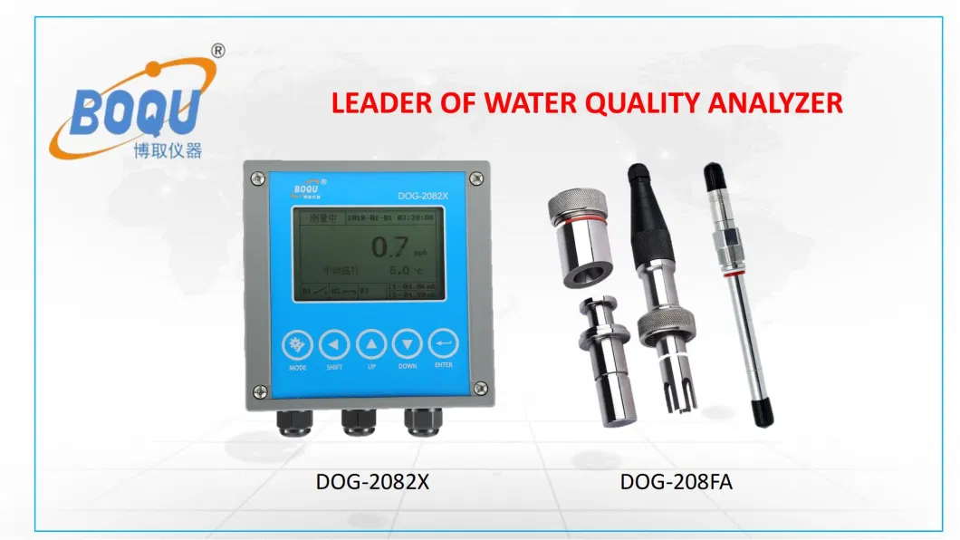 Boqu Dog-208fa Fermentation Hight Temperature Measure Optical Dissolved Oxygen Do Sensor